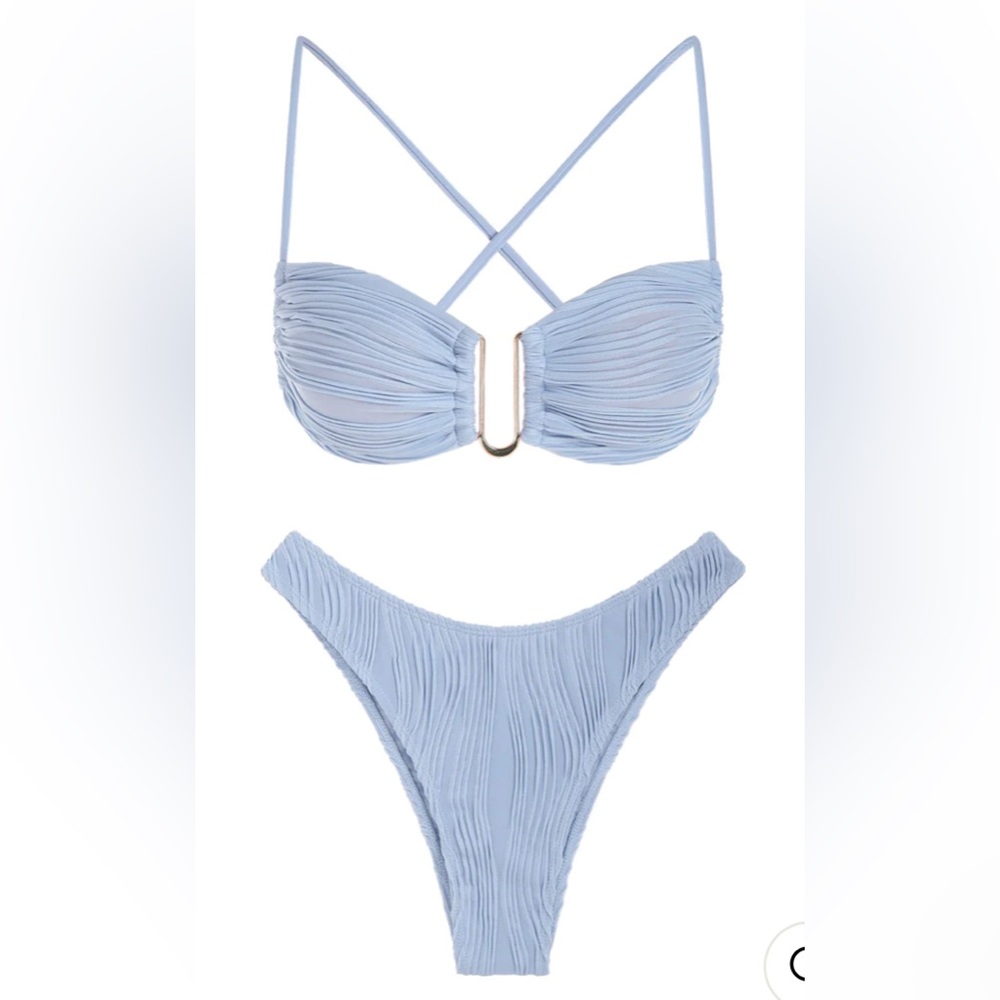 Light Blue Bikini - M